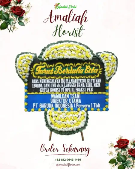 Papan Bunga Duka Tandes